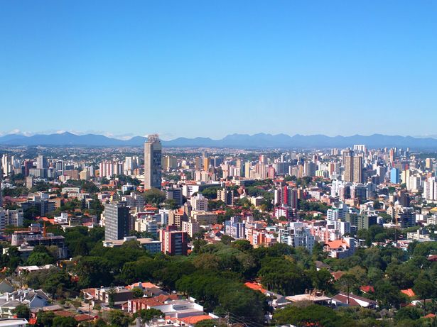 Panorâmica de curitiba - Paraná