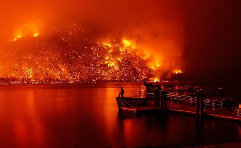 Image result for 2018 Glacier National Park fire photos