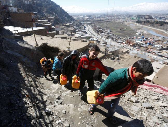 Image result for Afghan water shortage photo