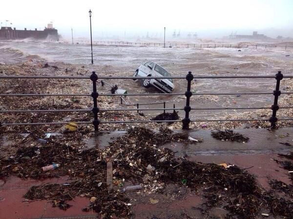 Image result for 2013 Deadly storm and tidal surge batter northern Europe photos