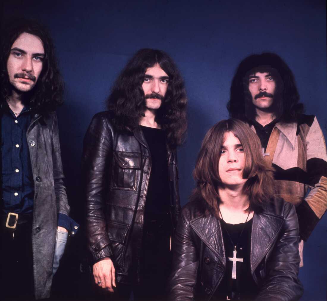 Black Sabbath, 1970: Bill Ward, Geezer Butler, Ozzy Osbourne and Tony Iommi.