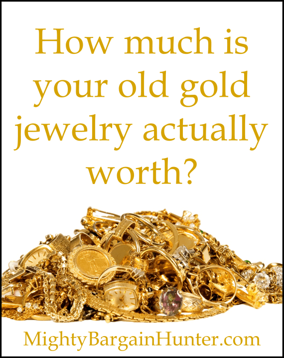 How much is your gold jewelry worth?