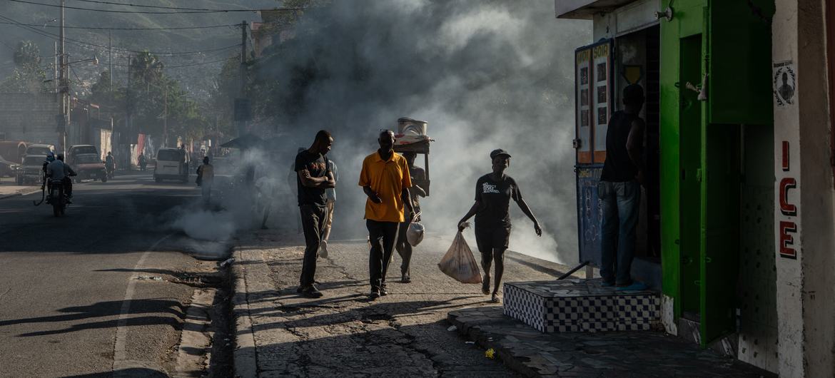 The downtown area of Port-au-Prince remains extremely dangerous due to gang activity. The downtown area of Port-au-Prince remains extremely dangerous due to gang activity.