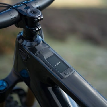 up-close view of amflow e-bike from dji