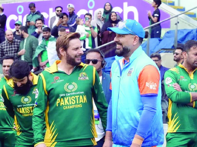 this will be the second time that pakistan and india will lock horns in the tournament photo wcl this will be the second time that pakistan and india will lock horns in the tournament photo wcl