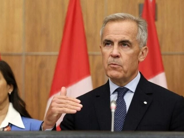 canadian prime minister mark carney r flanked by canadian foreign affairs minister anita anand speaks during a press conference after a cabinet meeting in ottawa ontario canada on july 30 afp canadian prime minister mark carney r flanked by canadian foreign affairs minister anita anand speaks during a press conference after a cabinet meeting in ottawa ontario canada on july 30 afp