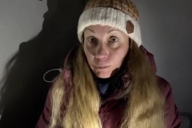Professional Russian climber Natalia Nagovitsina