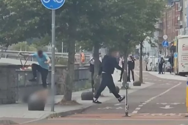 Man attacked and stripped in savage street attack in broad daylight