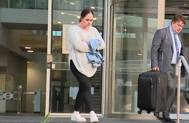 Burton leaving court 