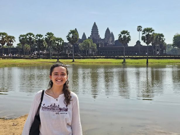 Lisa Girard was on a solo long-distance run through the ancient ruins in Siem Reap