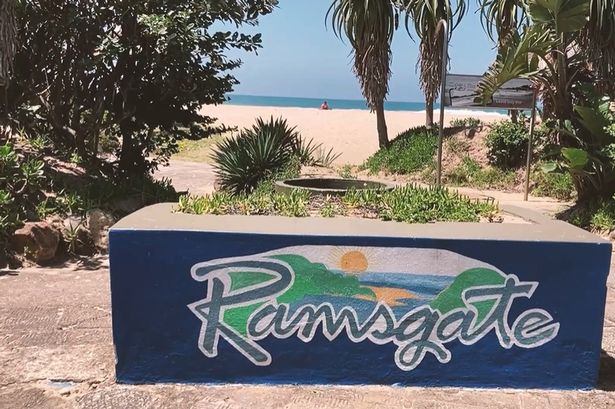 The tragedy happened in the resort town of Ramsgate, South Africa