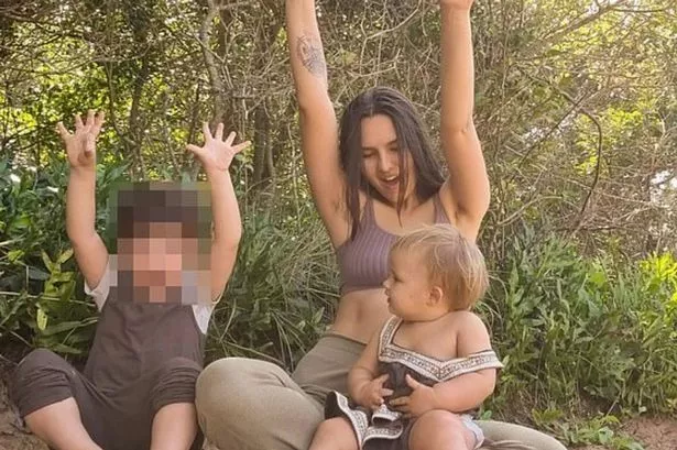 Nicole Panos and her family