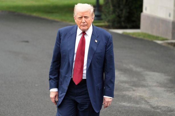 Donald Trump at the White House 