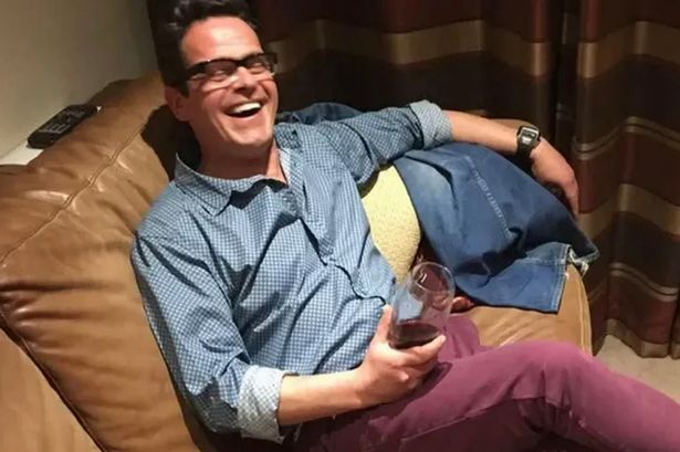Willie Braid laughing