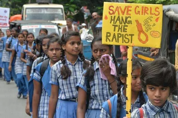 child abuse protest