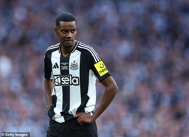 Alexander Isak will leave Newcastle this summer with Liverpool set to