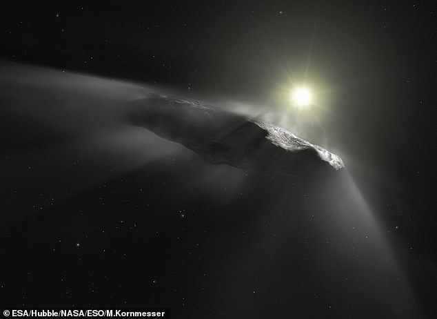 Scientists want to send a spacecraft to intercept the mysterious interstellar object 3I/ATLAS (artist