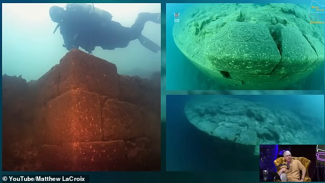 The underwater city features a giant fortress and circular temples. The megastructures are located 85 85 feet below the surface of Lake Van