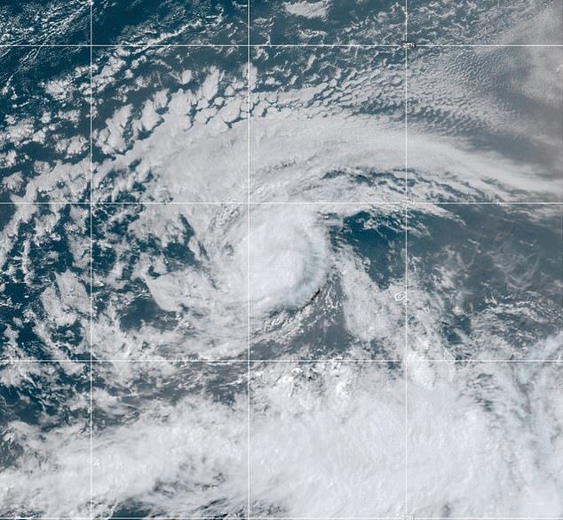 A tropical rainstorm as developed into Tropical Storm Erin, which experts predict could become a hurricane later this week