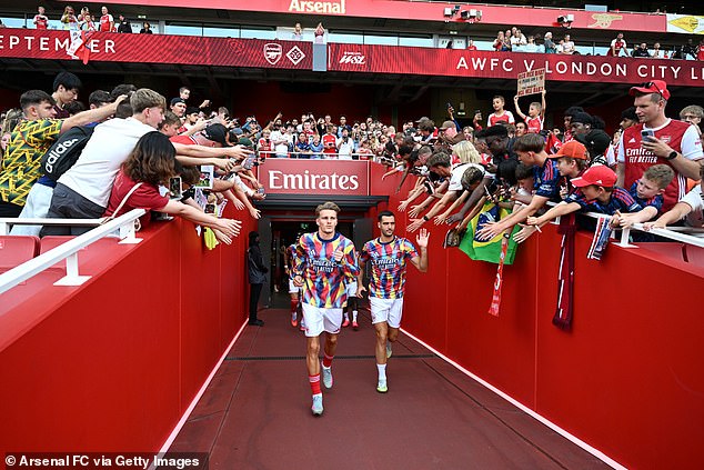 Arsenal have revealed a subtle change to the tunnel at the Emirates ahead of the season