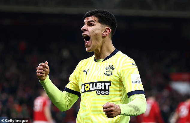 West Ham have had a £30million bid rejected for Southampton midfielder Mateus Fernandes