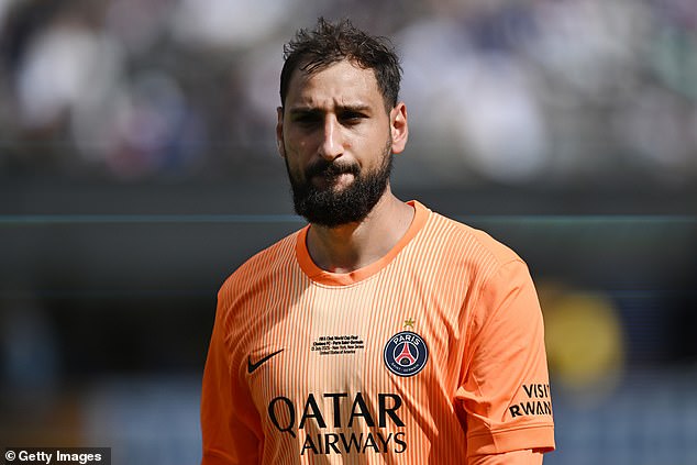 Gianluigi Donnarumma looks set to depart PSG this summer after being frozen out of the squad