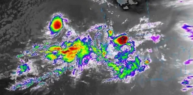 Tropical Storm Erin is moving west through the Atlantic Ocean and is expected to strengthen into a hurricane on Thursday