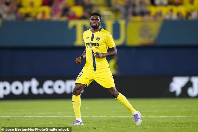Thomas Partey was booed by some Villarreal fans as he made his LaLiga debut for the club