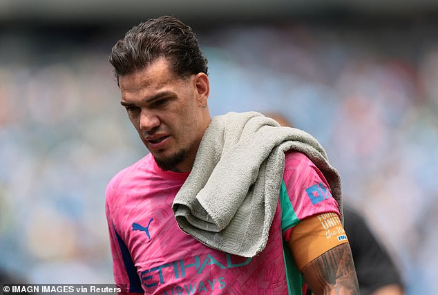 Ederson was left out of Manchester City