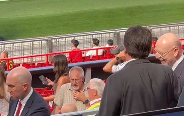 Avram Glazer has been spotted at Old Trafford this afternoon for Man United