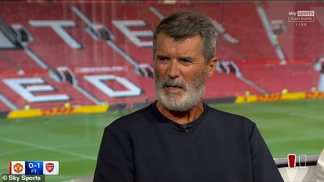 Roy Keane labelled Manchester United weak and soft after their 1-0 defeat to Arsenal