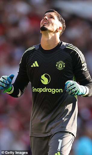 Bayindir made a costly mistake which led to United losing to Arsenal