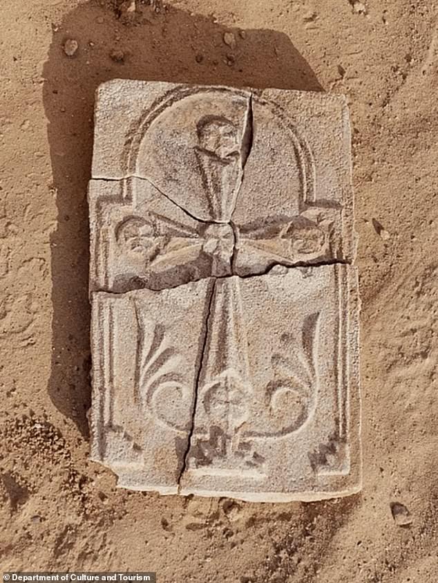 The 1,400-year-old cross was unearthed in Abu Dhabi, suggesting Christianity spread much farther than previously believed