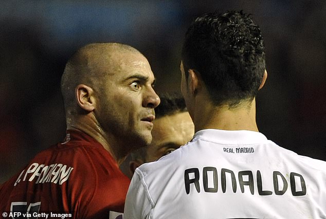 Walter Pandiani branded Cristiano Ronaldo 