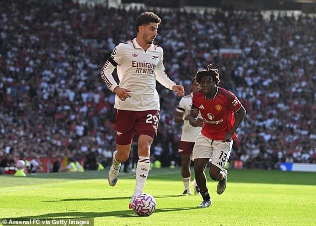 Arsenal forward Kai Havertz has been dealt another fitness setback in the form of a knee injury