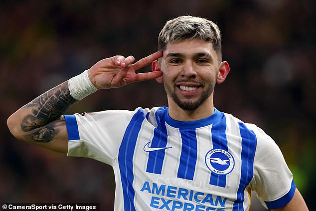 BlueCo, the group that owns Chelsea and Strasbourg, has reached agreement to sign Julio Enciso from Brighton and Hove Albion