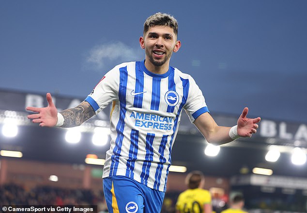 Chelsea have reached an agreement to sign yet another formidable talent from Brighton in Julio Enciso