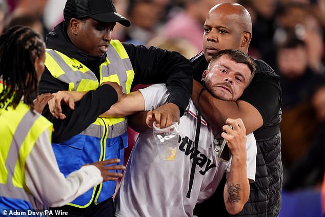 Tempers boiled over during West Ham