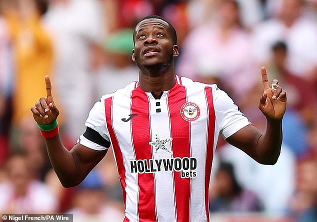 Dango Ouattara opened his account with Brentford after his transfer to the west London club
