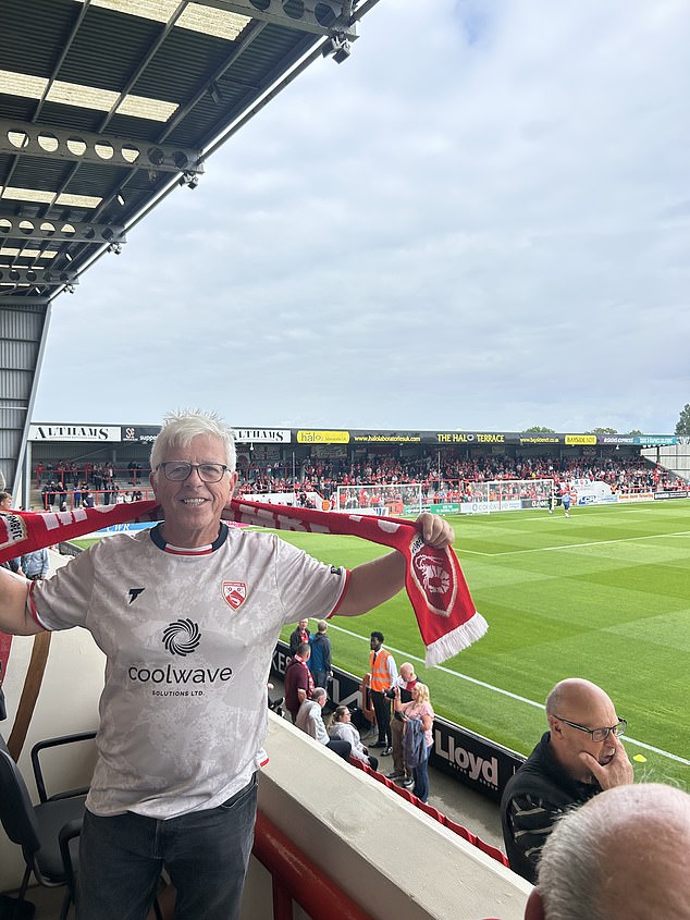 David Jones spent almost all of Morecambe