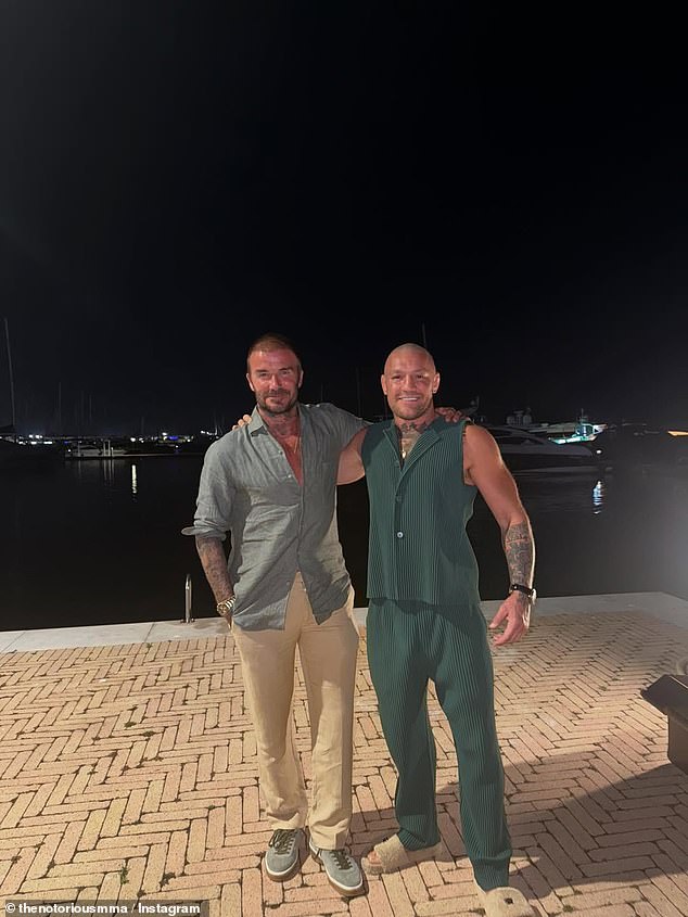 Conor McGregor took to social media to heap praise on his
