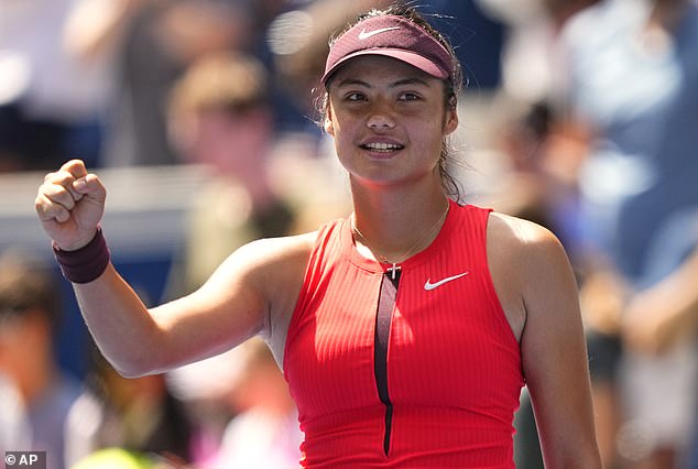 Emma Raducanu produced a dominant display to comfortably beat Japan