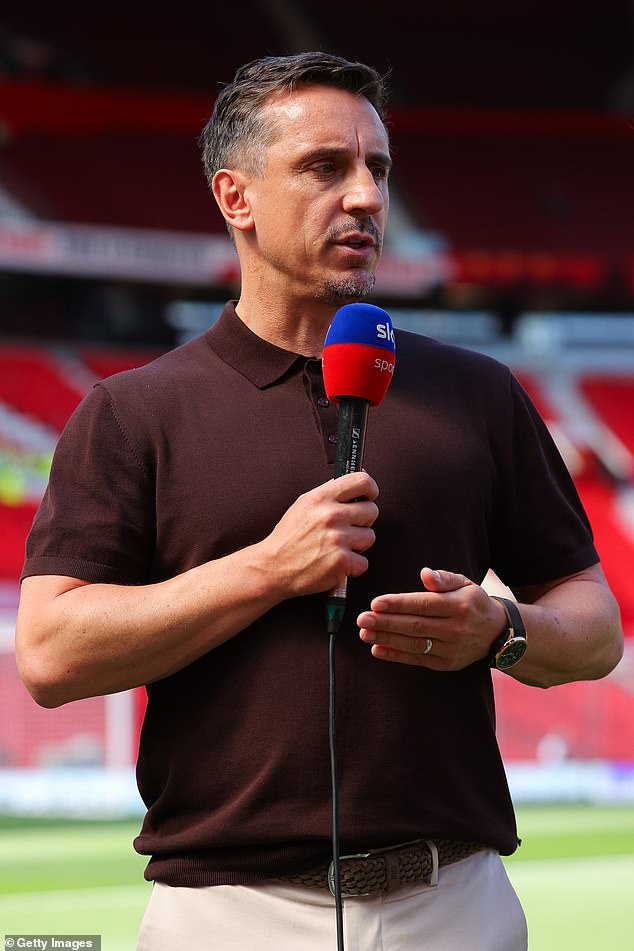 Gary Neville has claimed that a £74million Manchester United signing is
