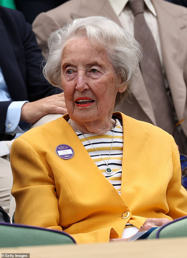 Angela Mortimer Barrett, the 1961 Wimbledon ladies