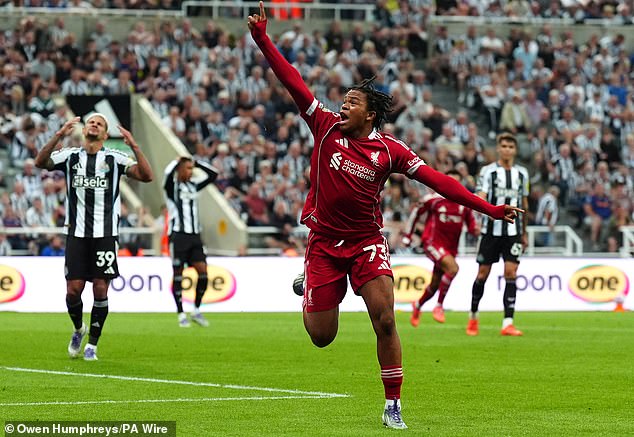 Teen sensation Rio Ngumoha announced himself to the wider football world on Monday night