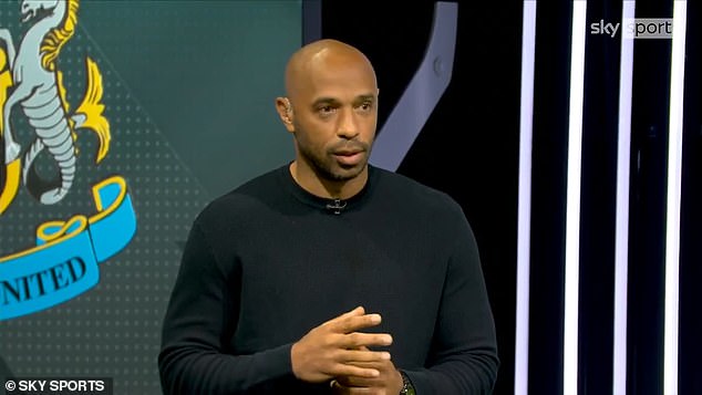 Thierry Henry has shared the key area in which he believes Alexander Isak is making an error