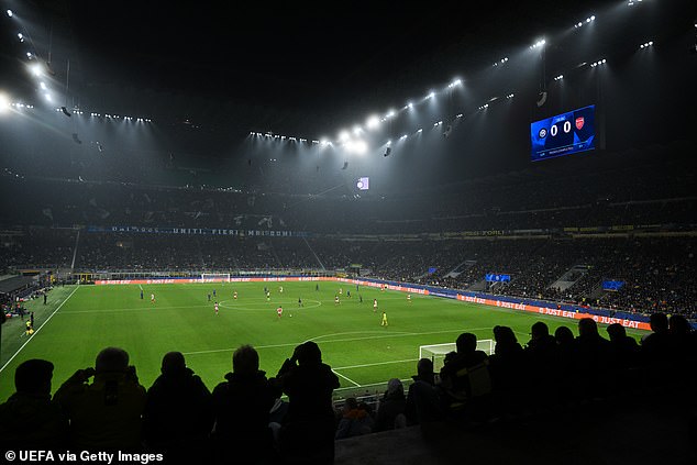 Arsenal fans feared they would be be caught in