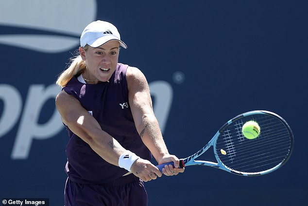 No51 seed Sonay Kartal was one of four Brits to be dumped out of the US Open on Tuesday