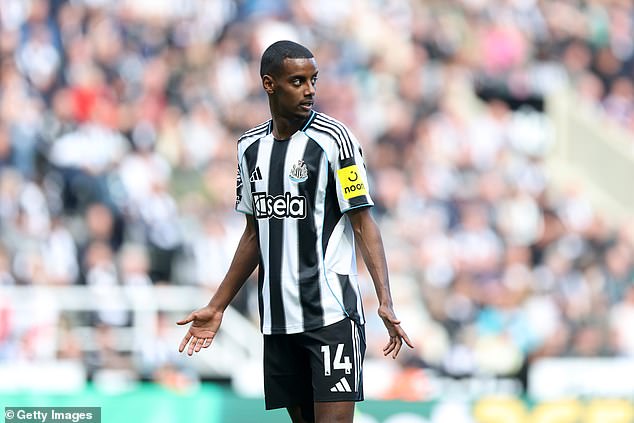 Alexander Isak is set to play his first match in three months after going on strike at Newcastle
