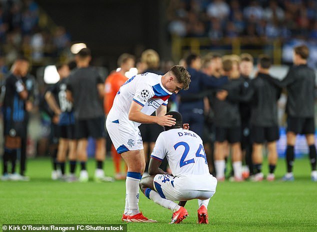 Rangers were humiliated by Club Brugge on Wednesday night, thrashed 6-0 in the second leg